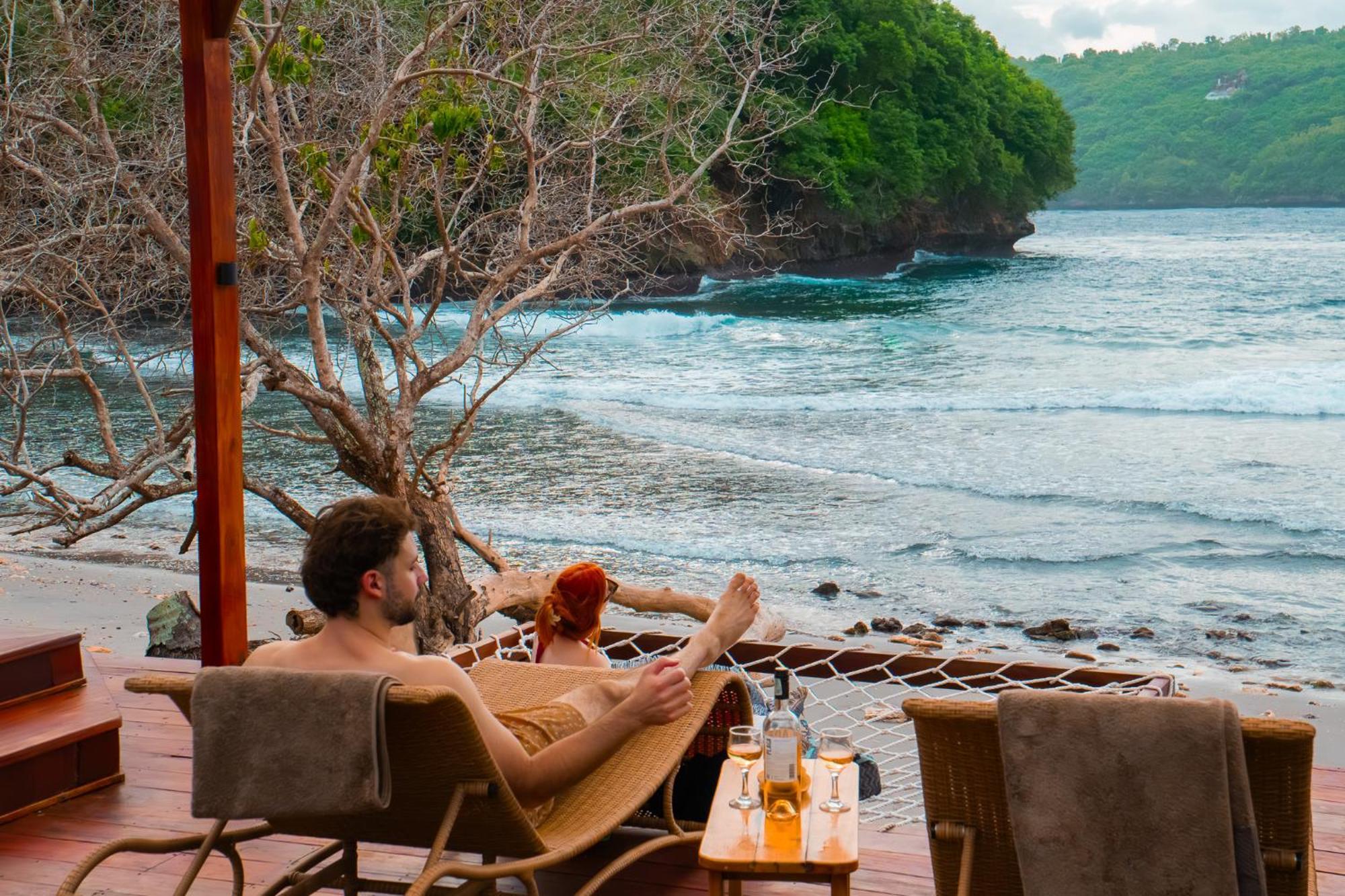 Beachfront Luxury Dome Villas - Gamat Bay Resort Nusa Penida Exteriér fotografie